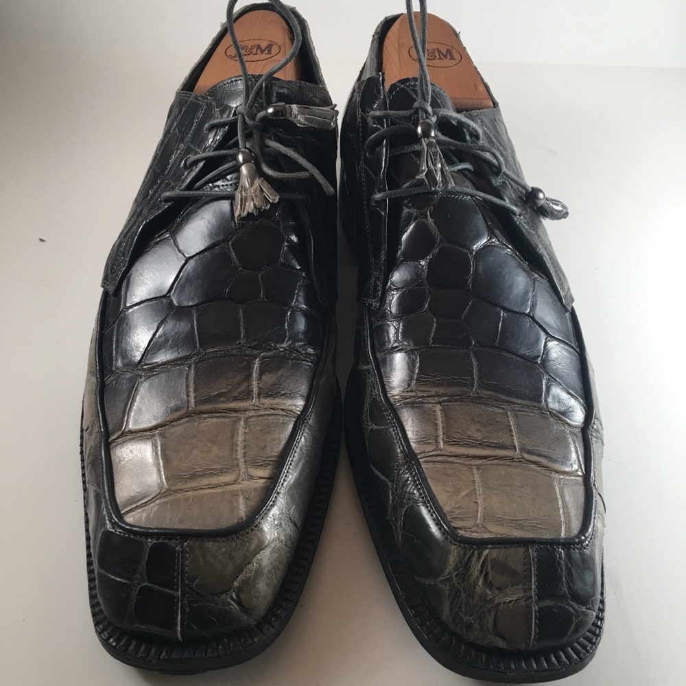 Men’s Alligator oxford shoes by Mauri